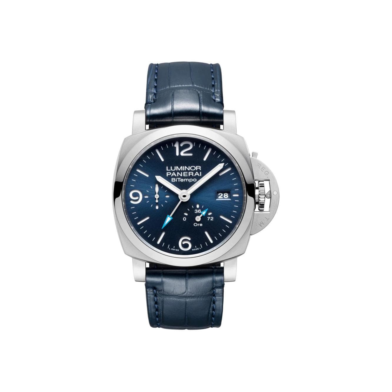 Montre Panerai Luminor BiTempo - Acier